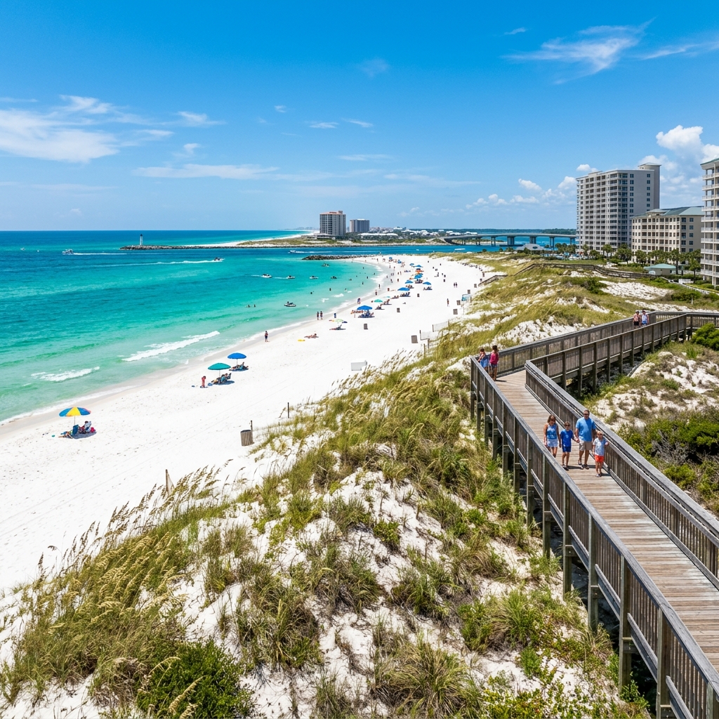 Alabama Point East crystal clear water