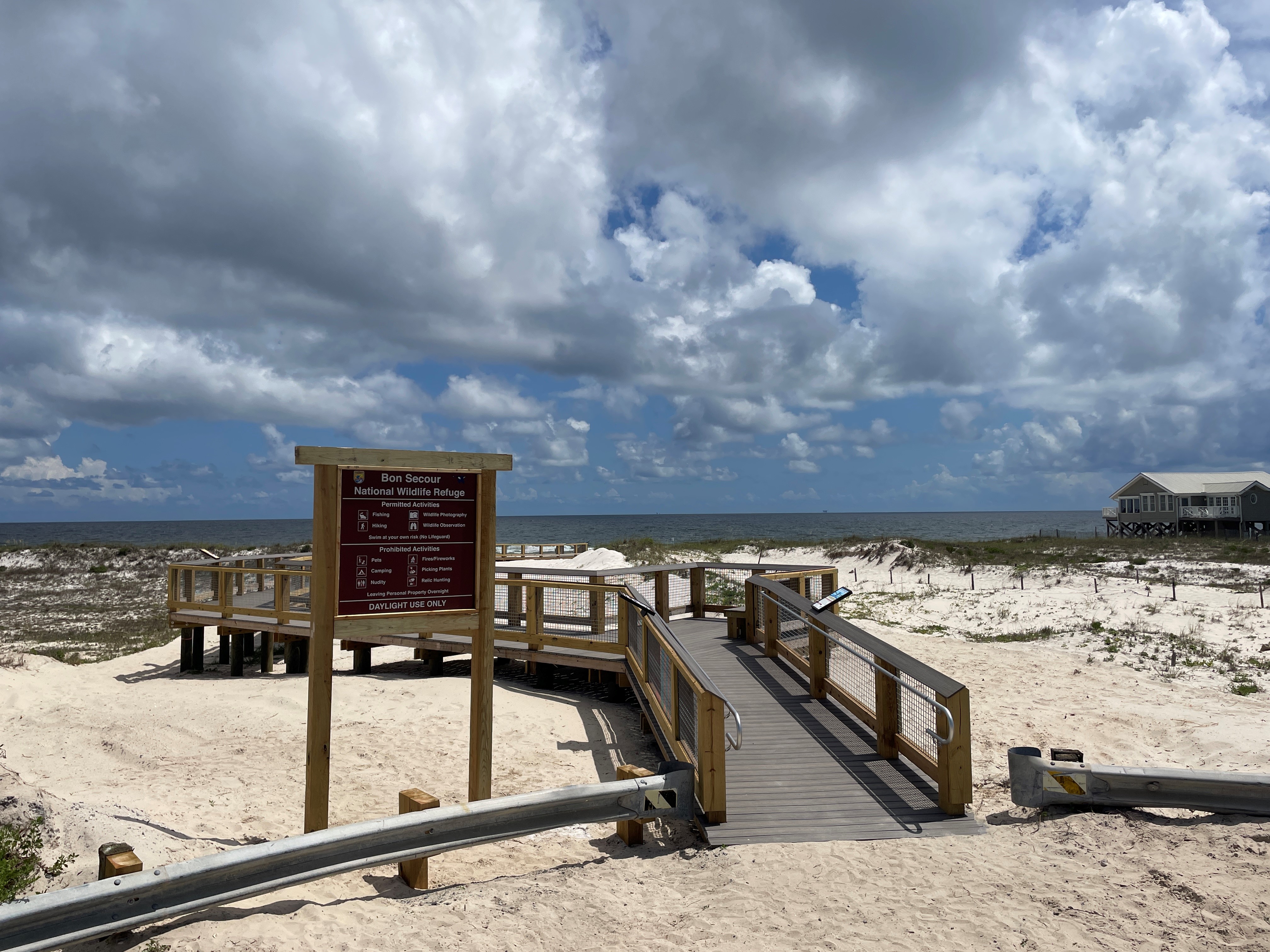 Bon Secour National Wildlife Refuge beach