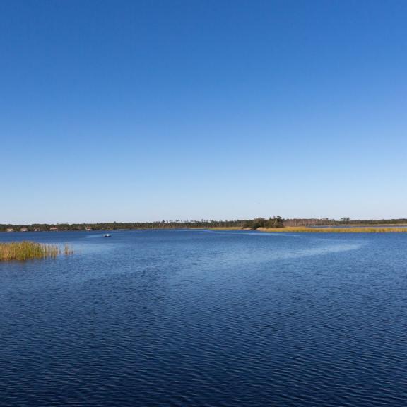 Lake Shelby freshwater lake in Gulf State Park